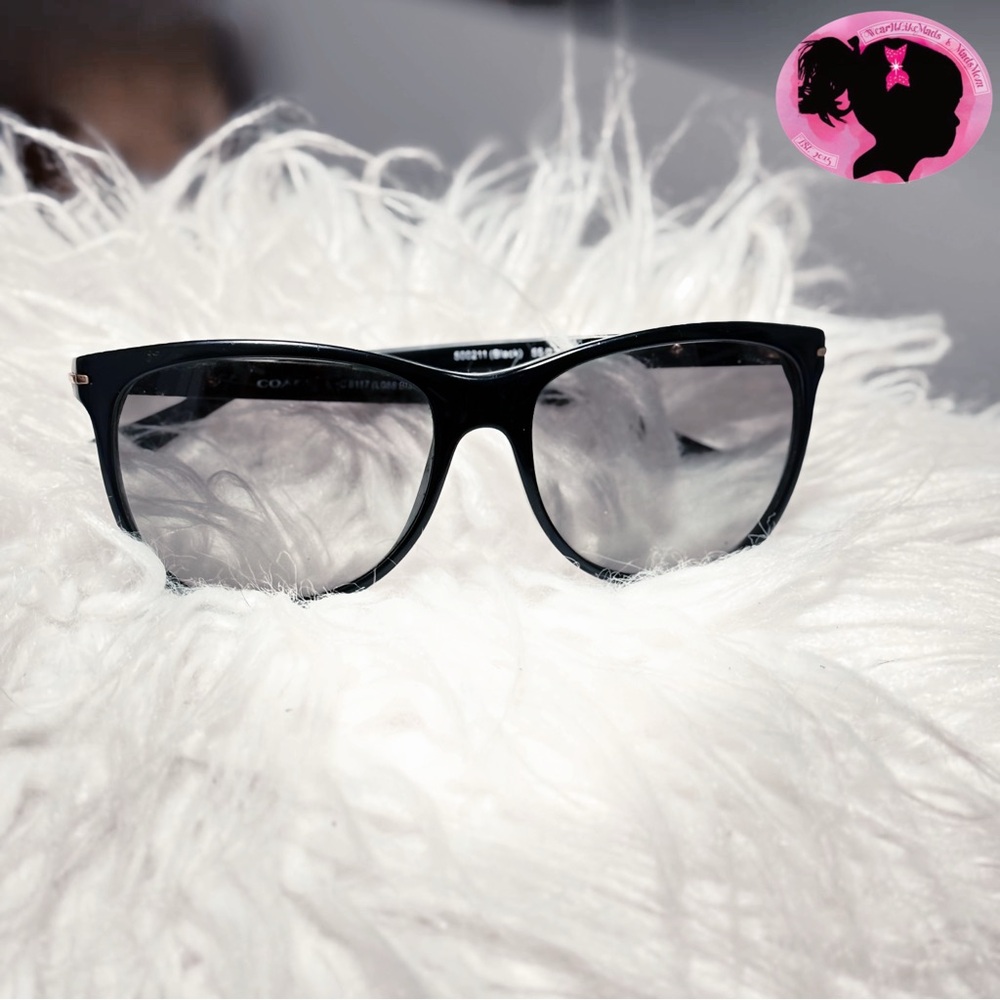 COACH Cat-Eye Sunglasses - Classic Black